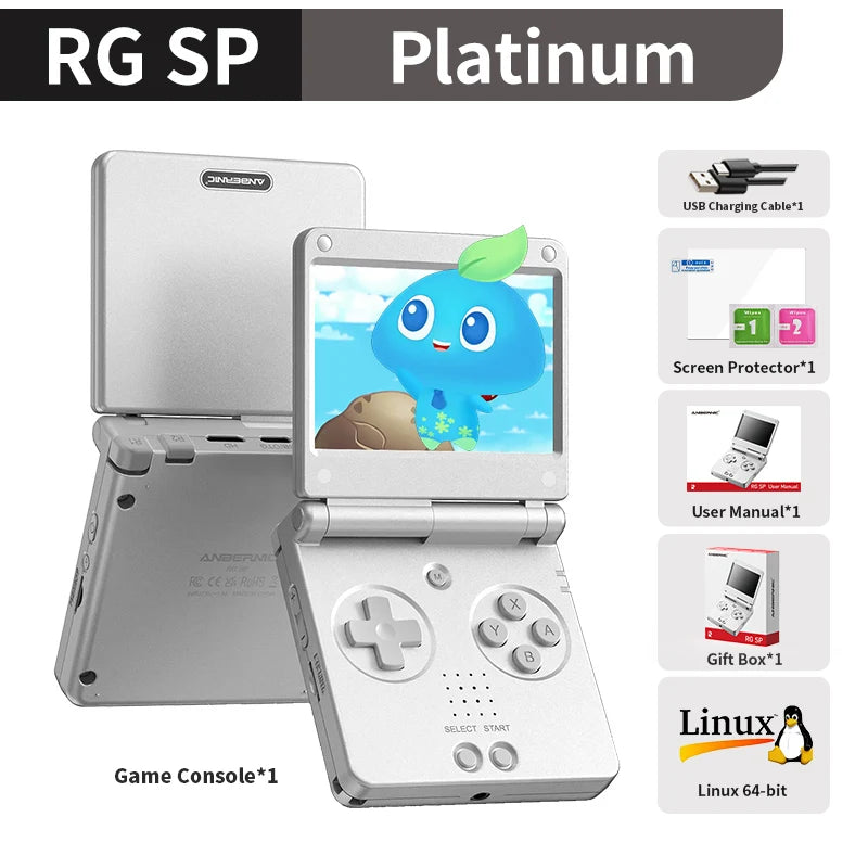 Anbernic RGSP Flip Retro Handheld Game Console