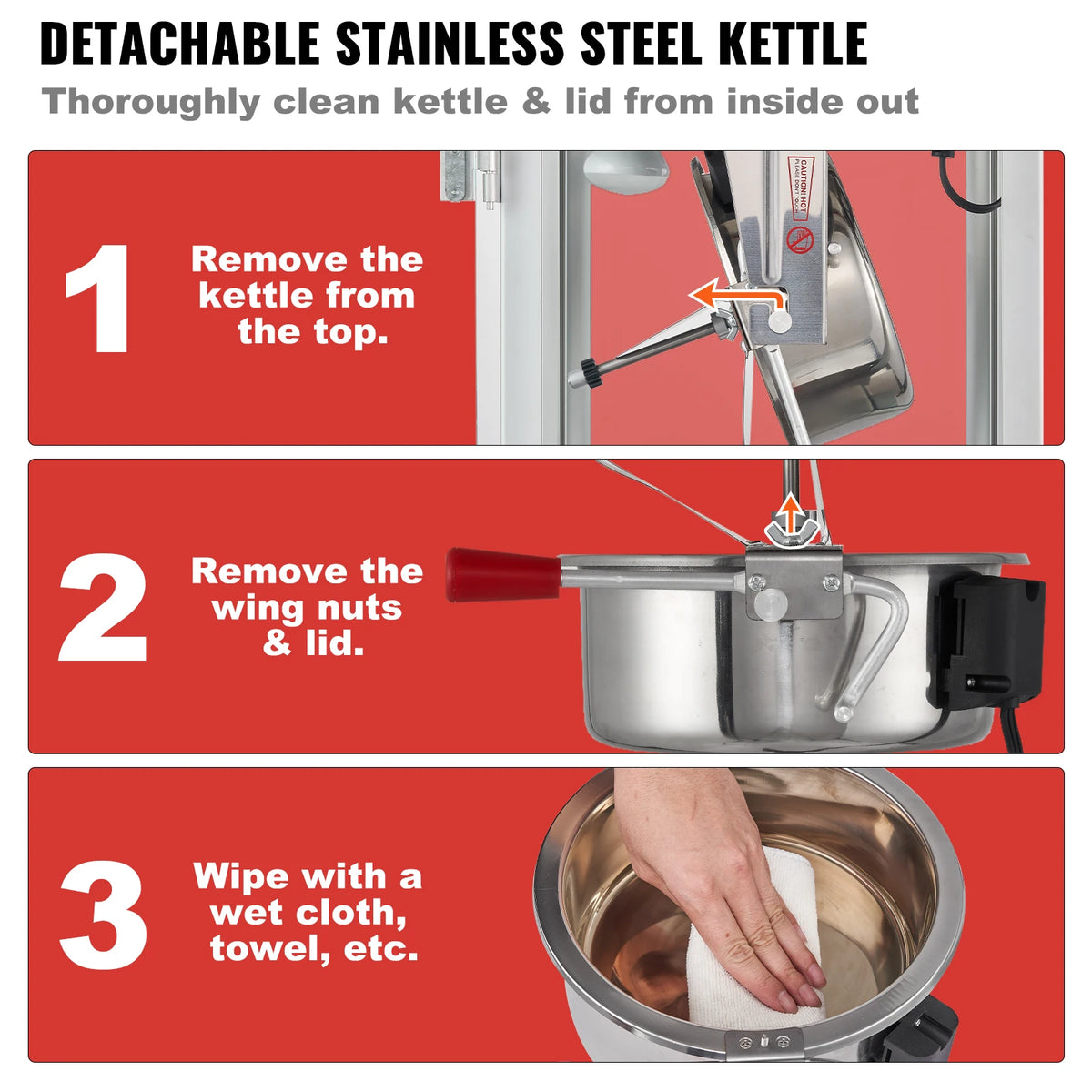 SucceBuy Commercial Electric Popcorn Maker