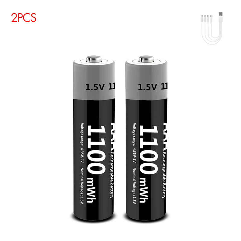 Kuugro Usb C Rechargeable Batteries