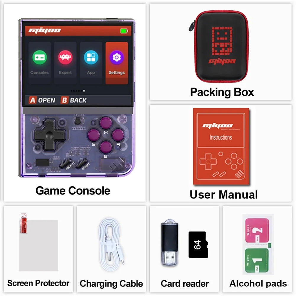 Miyoo Mini Plus Retro Handheld Game Console
