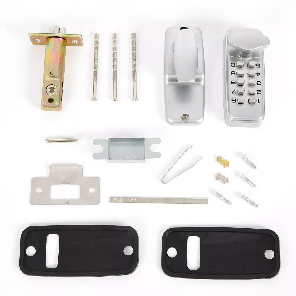 Keyless Mechanical Door Lock With Keypad And Digital Code