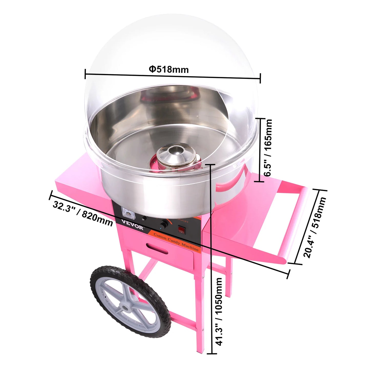 Succebuy Electric Cotton Candy Machine Floss Maker