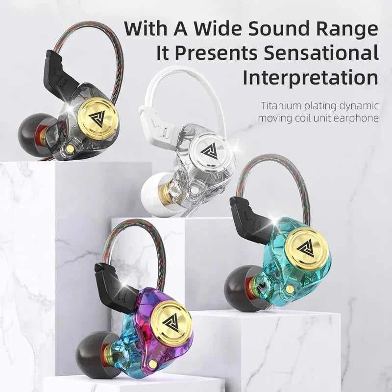 AK3 FiLe Wired Earphones With Microphone Noise Cancelling