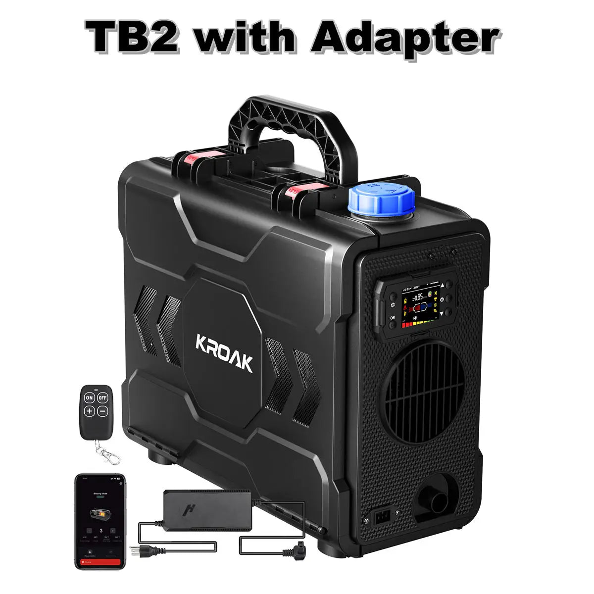 Hcalory Portable Diesel Car Heater With Remote