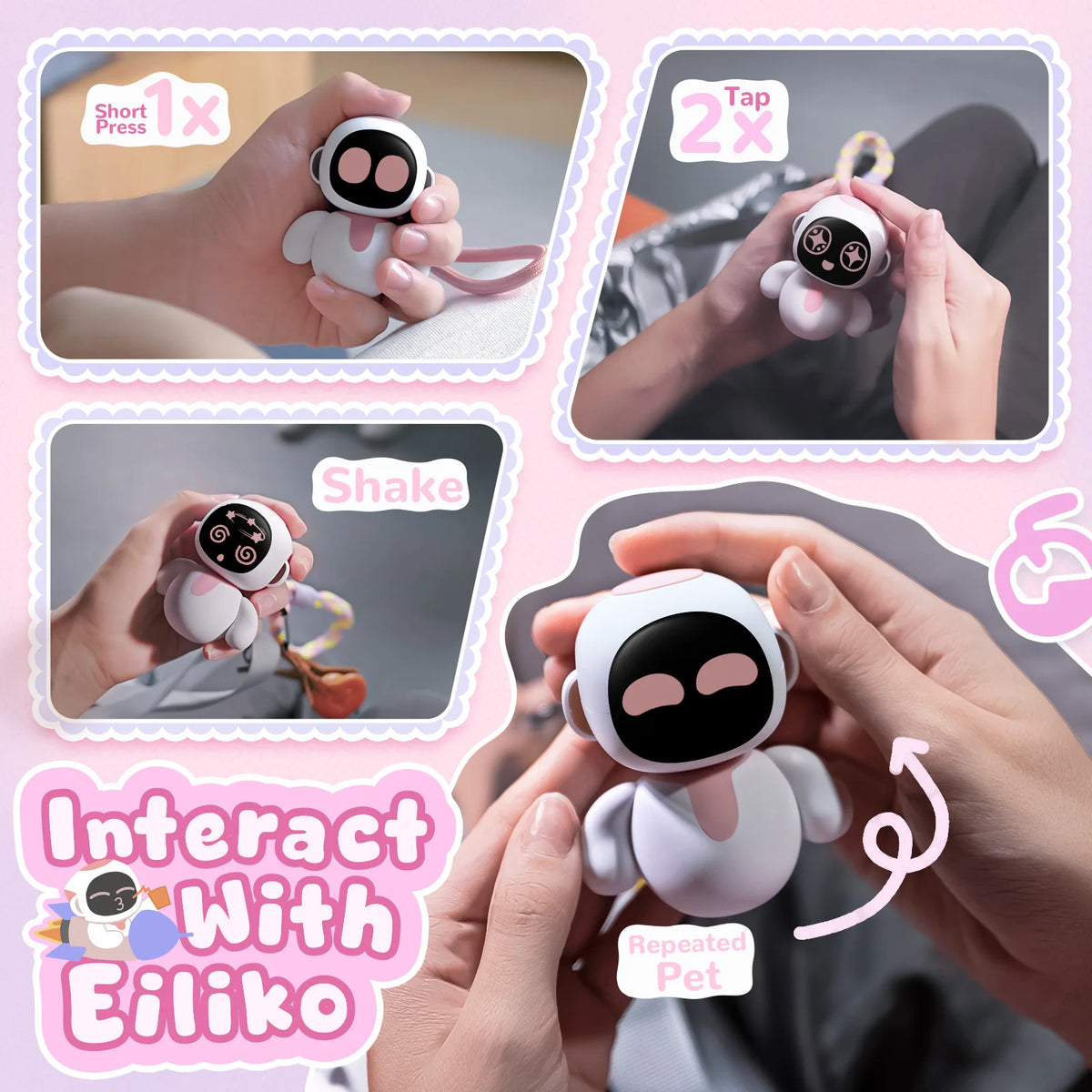 Energize Lab Eiliko AI Companion Pendant Toy