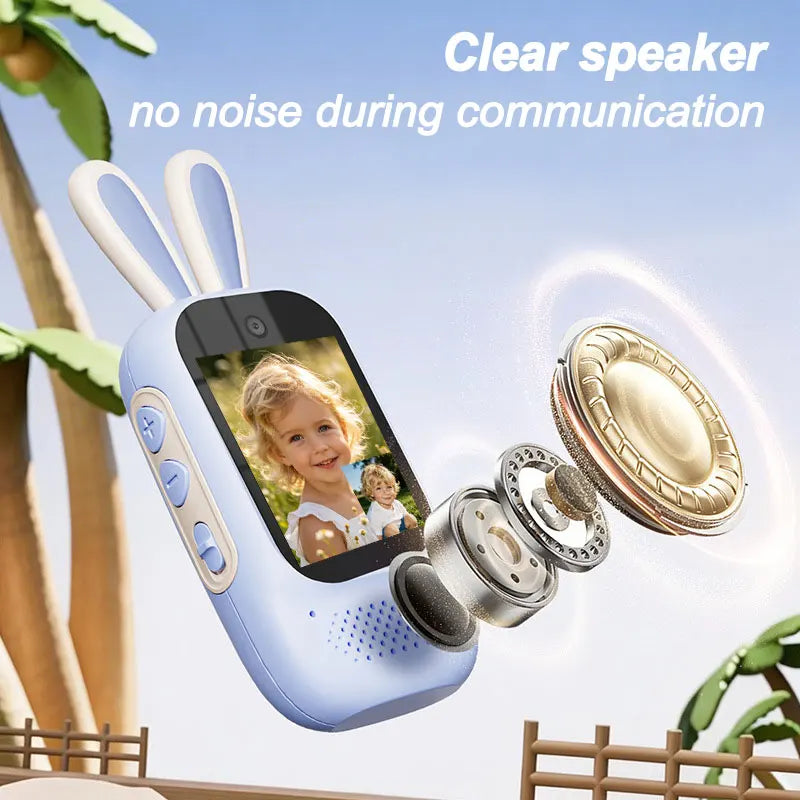 Rechargeable Kids Video Walkie Talkies Camping Set