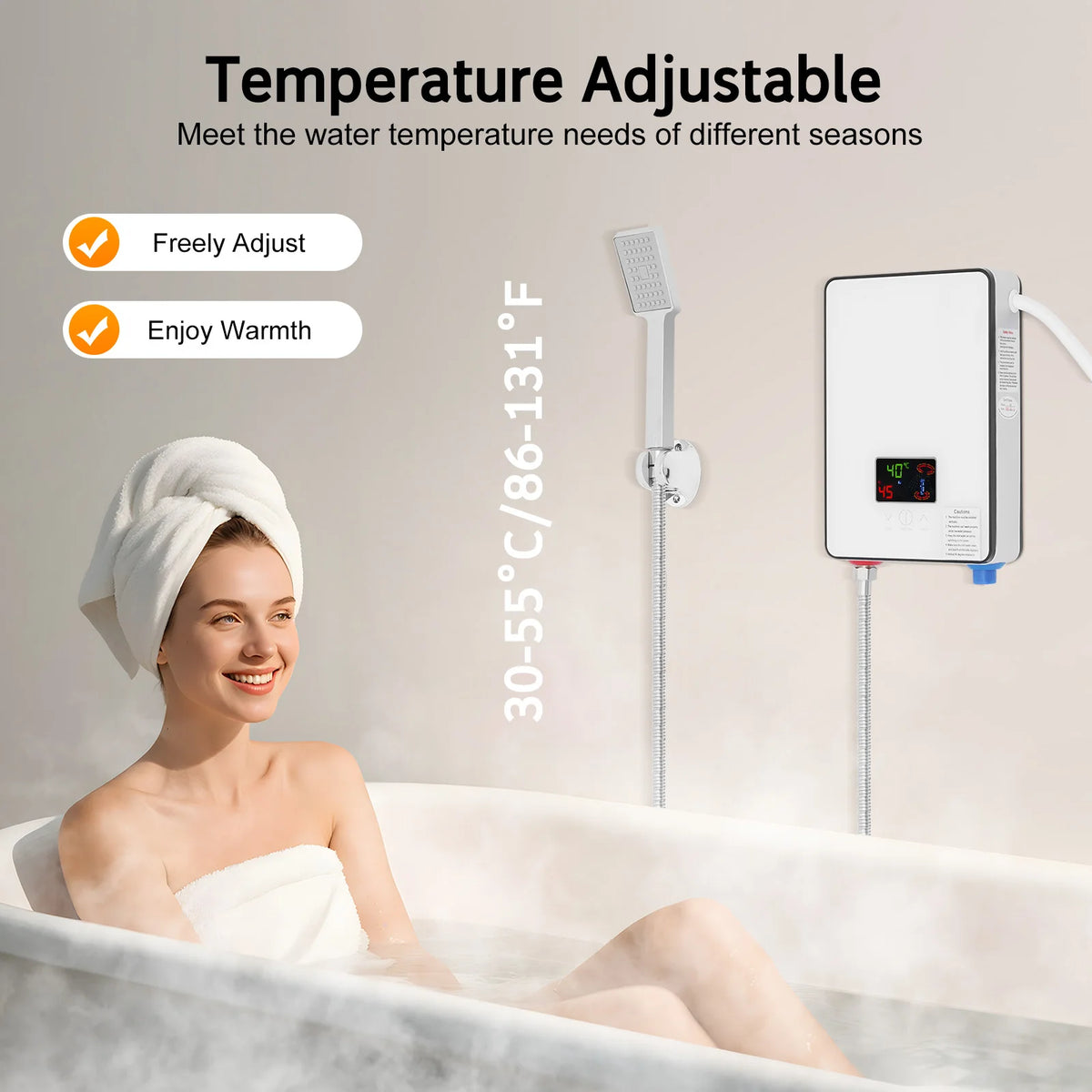 Sweetmile 4500W Instant Electric Water Heater