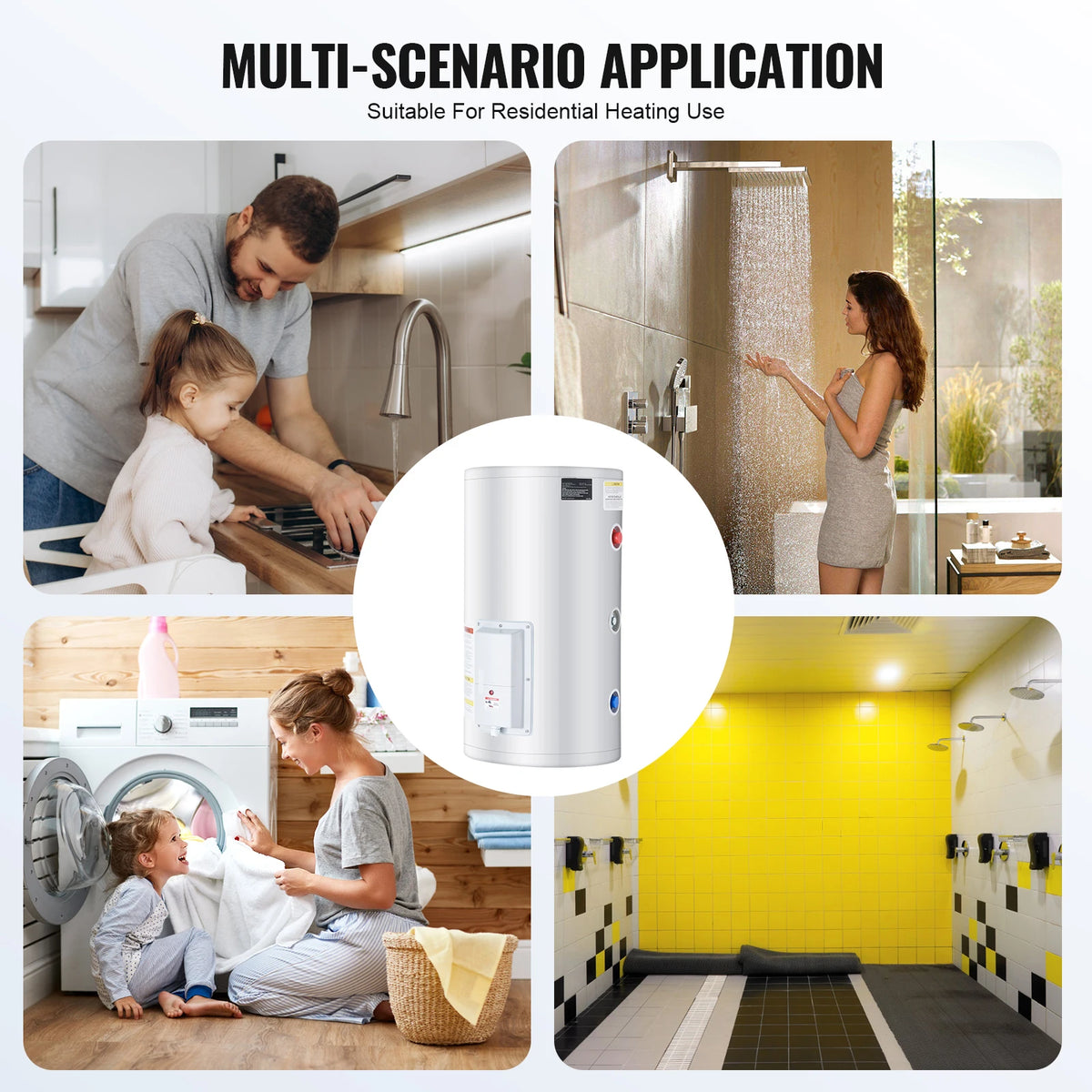 SucceBuy Electric Tankless Water Heater