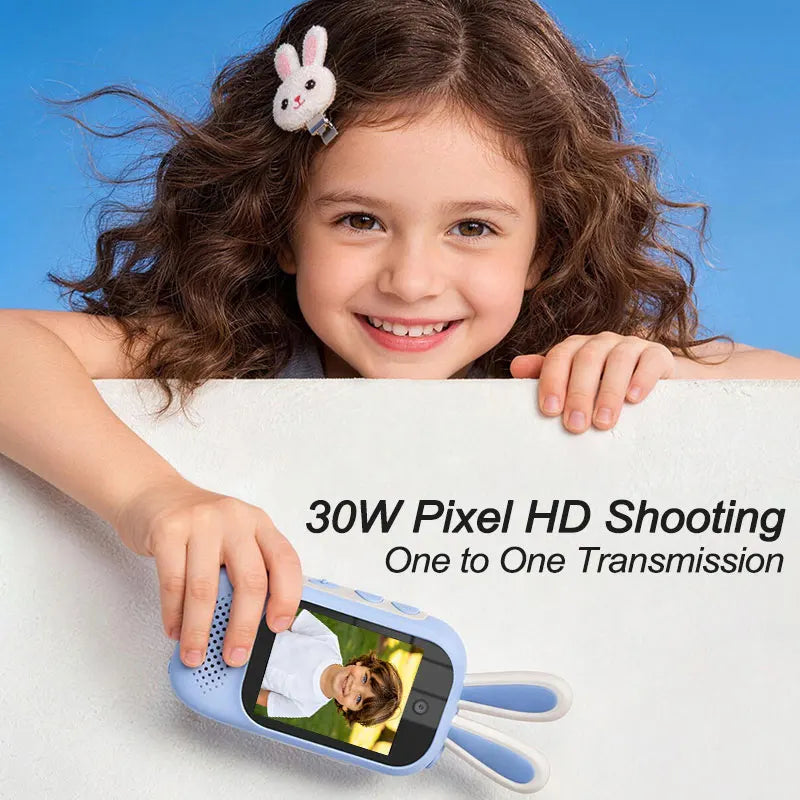 Rechargeable Kids Video Walkie Talkies Camping Set