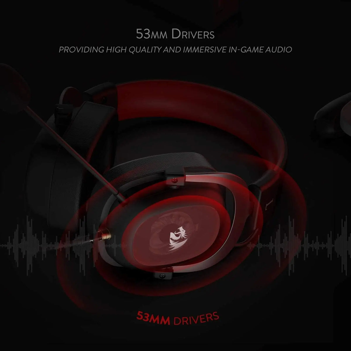 Redragon H510 Zeus Wired Gaming Headset With Microphone