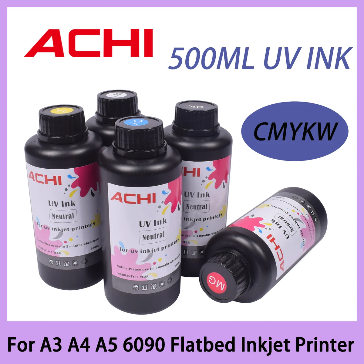 CNCZone UV Ink for R1390 L800 XP600 Printers