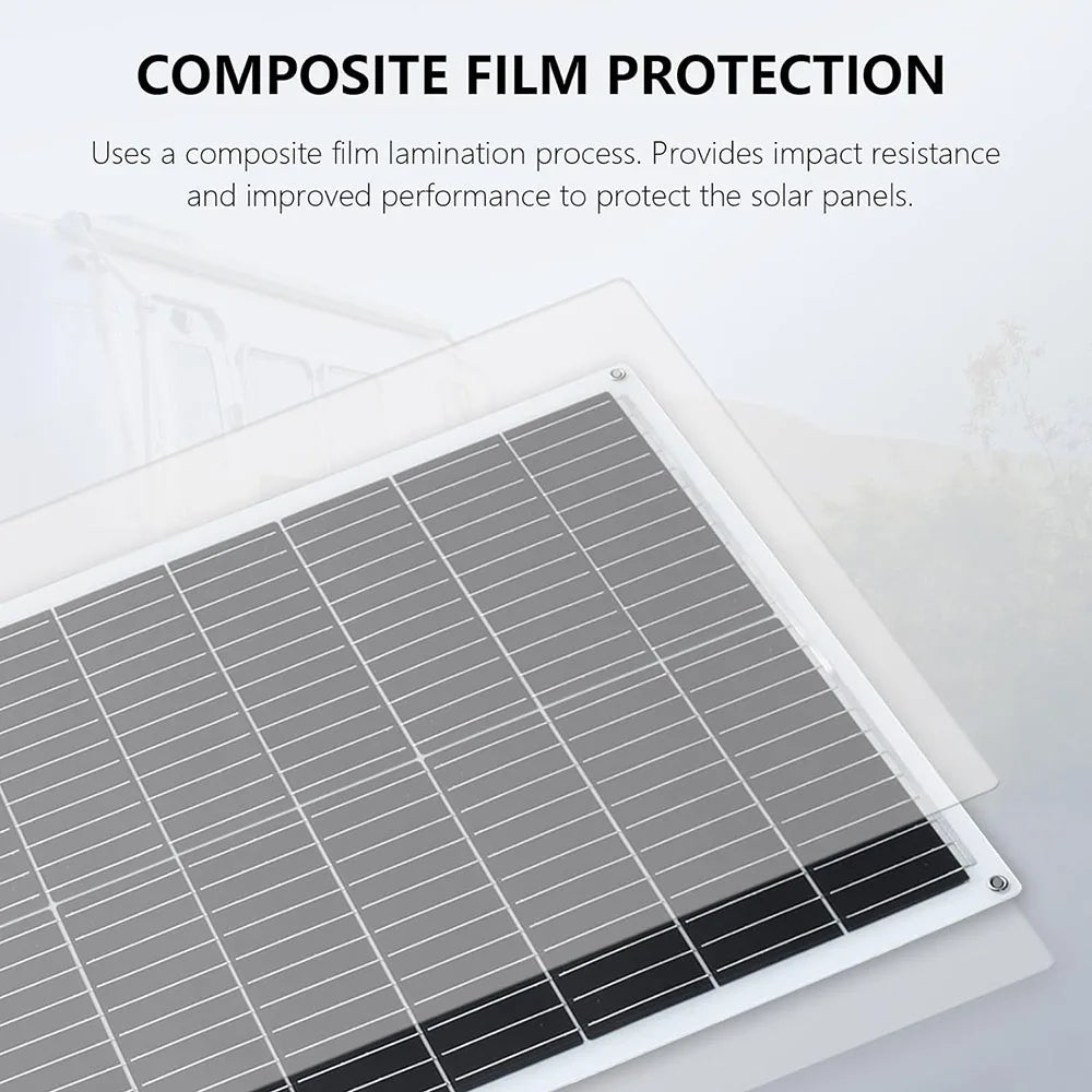 Xinpuguang Flexible Solar Panel Kit 12V Yacht RV