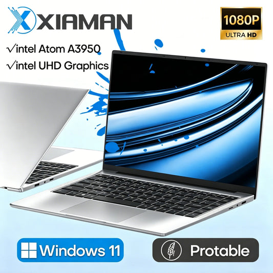 Xiaman Windows 11 Pro Intel Atom A3950 Laptop Computer