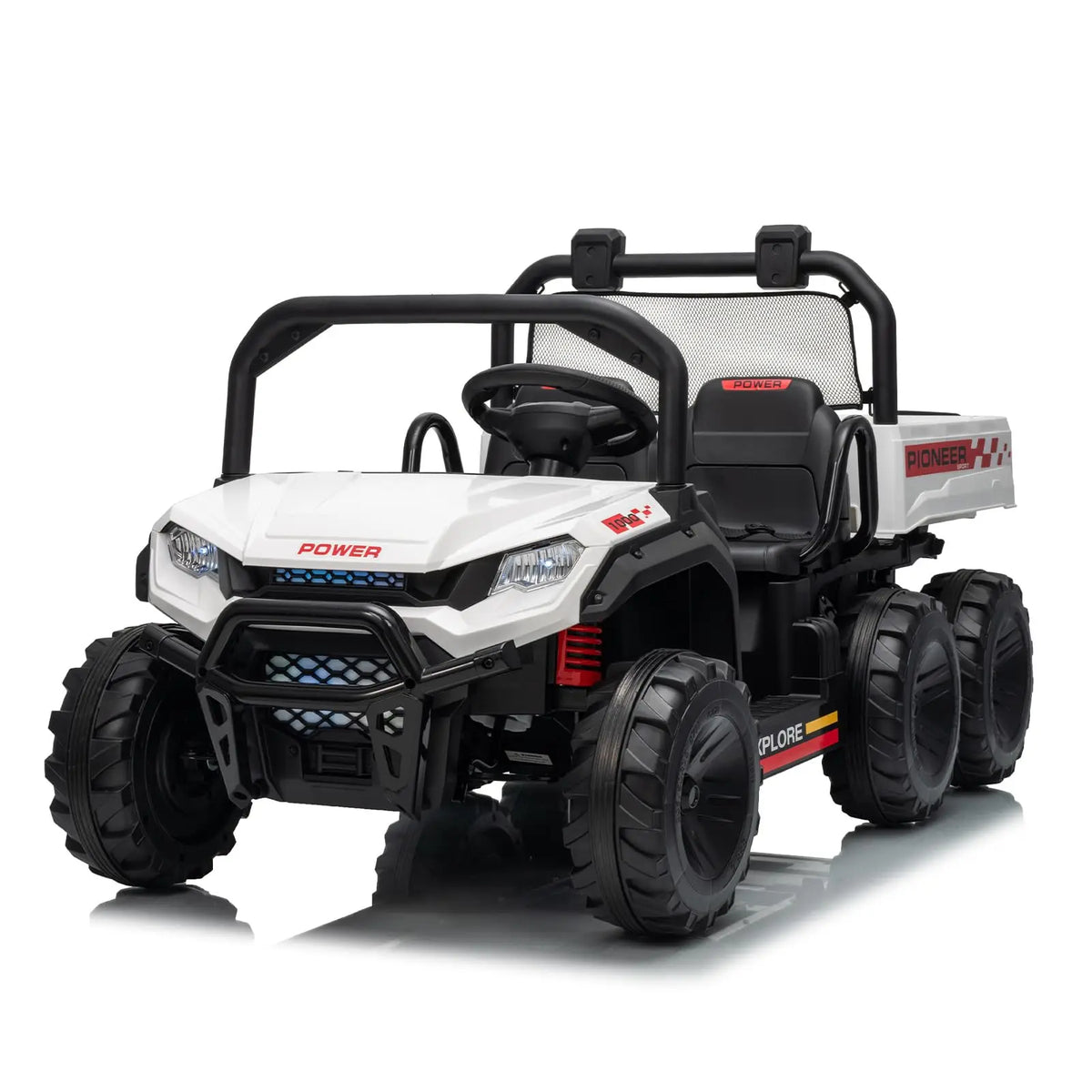 HiMISS 4WD Kids Ride On Electric Dump Truck