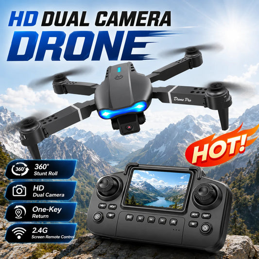 ZNLYRION Foldable 4K Dual Camera RC Drone With App Control