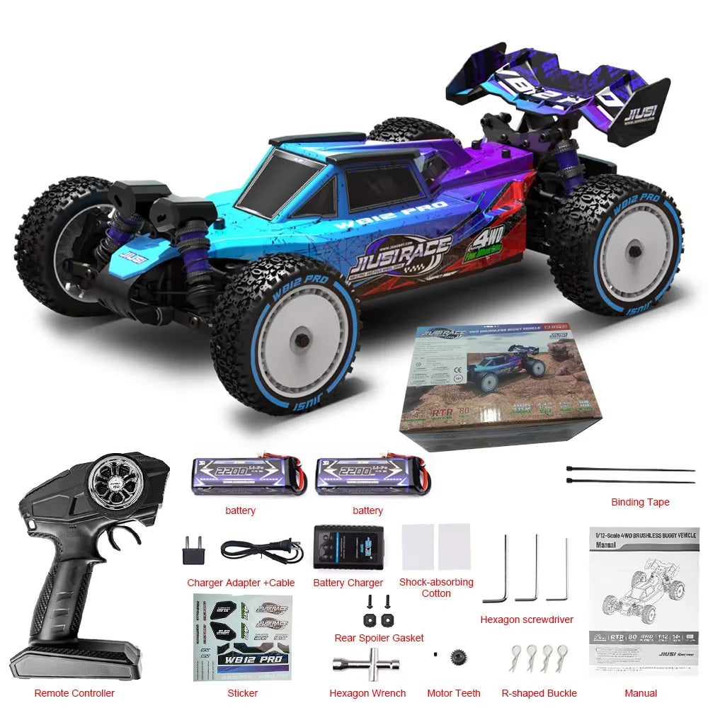 Jiusi Wb12 Pro Brushless 4wd Racing Rc Car