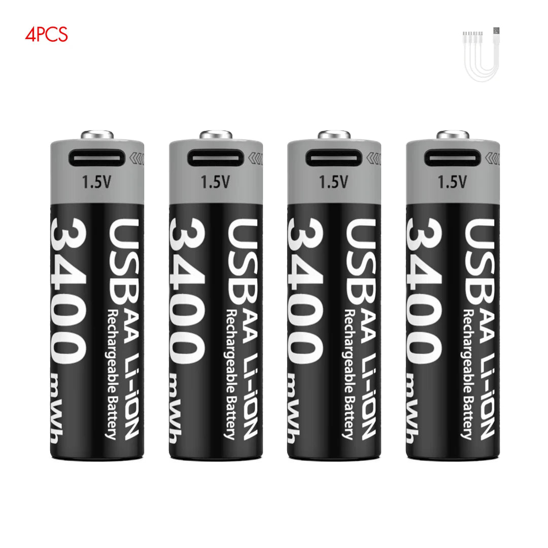 Kuugro 1.5V Rechargeable Lithium Battery For Hunting Camera
