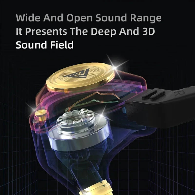 AK3 FiLe Wired Earphones With Microphone Noise Cancelling