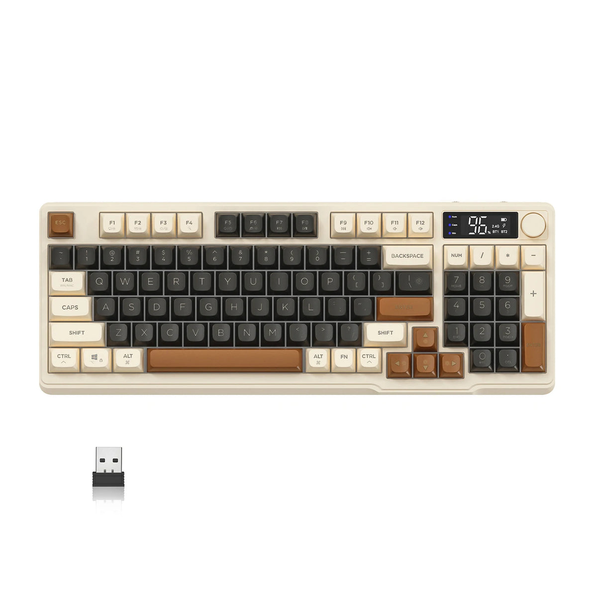 Attack Shark 94 Keys Wireless Gaming Keyboard With Knob