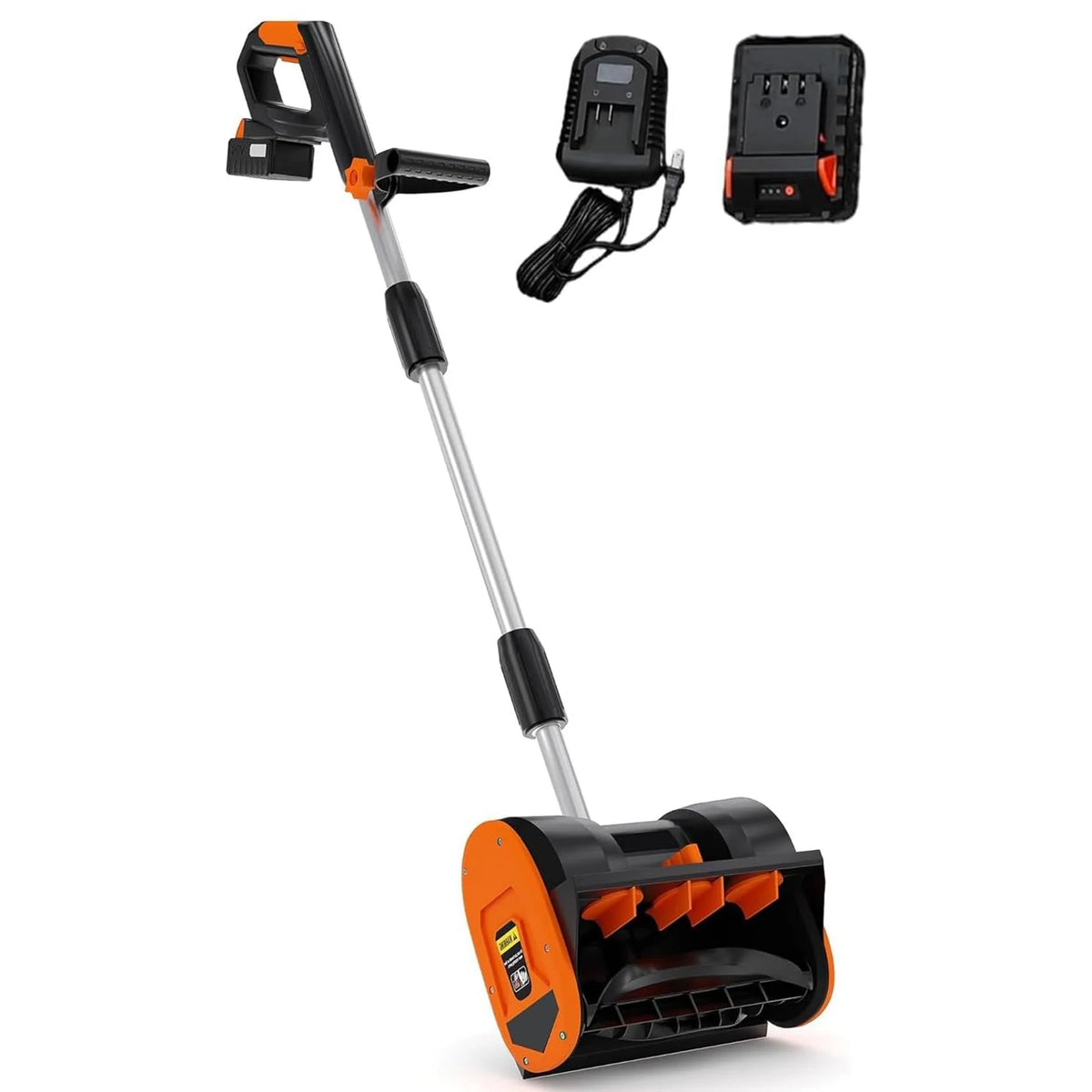 Cordless Brushless Electric Snow Shovel for Driveways
