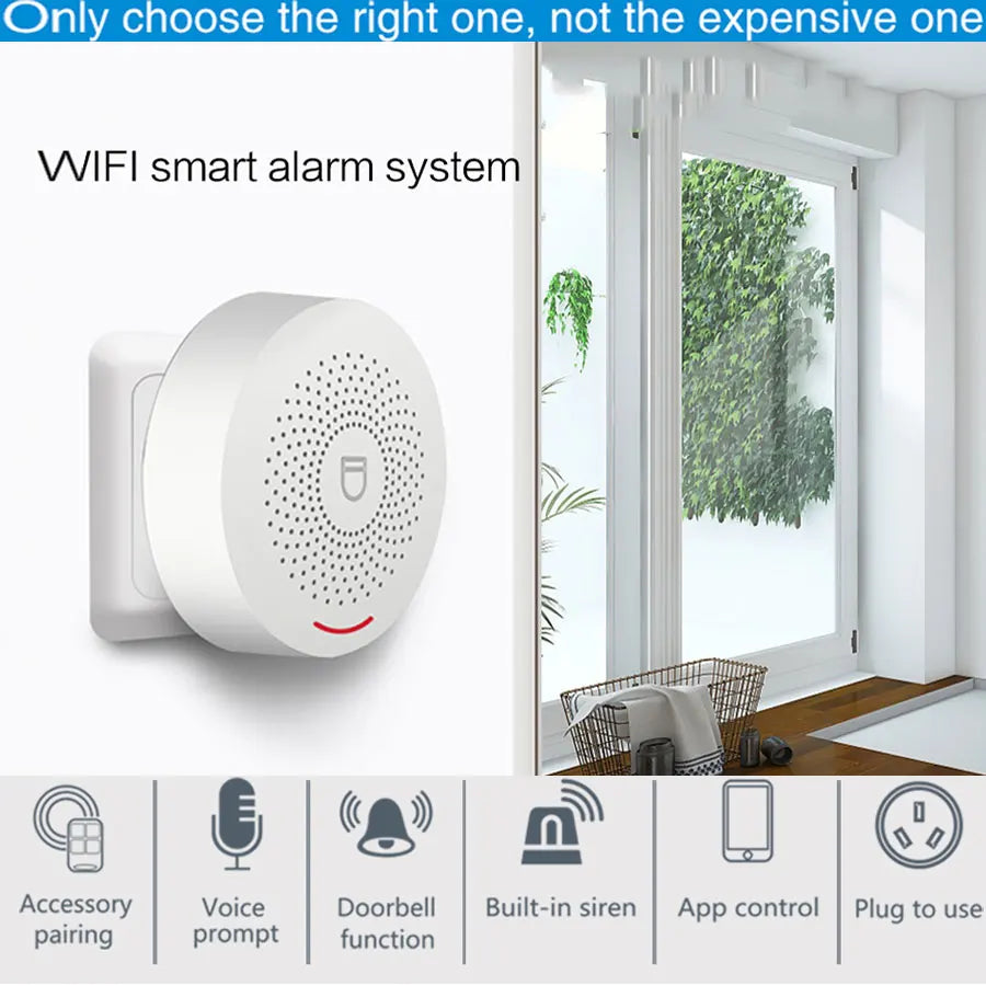 Wireless Home Security System With App Control And Sensors