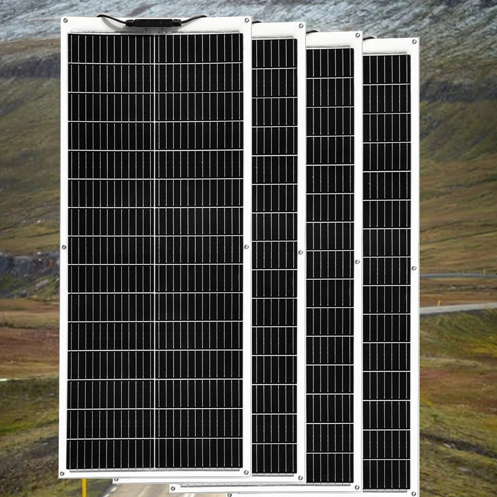Xinpuguang Flexible Solar Panel Kit 12V Yacht RV
