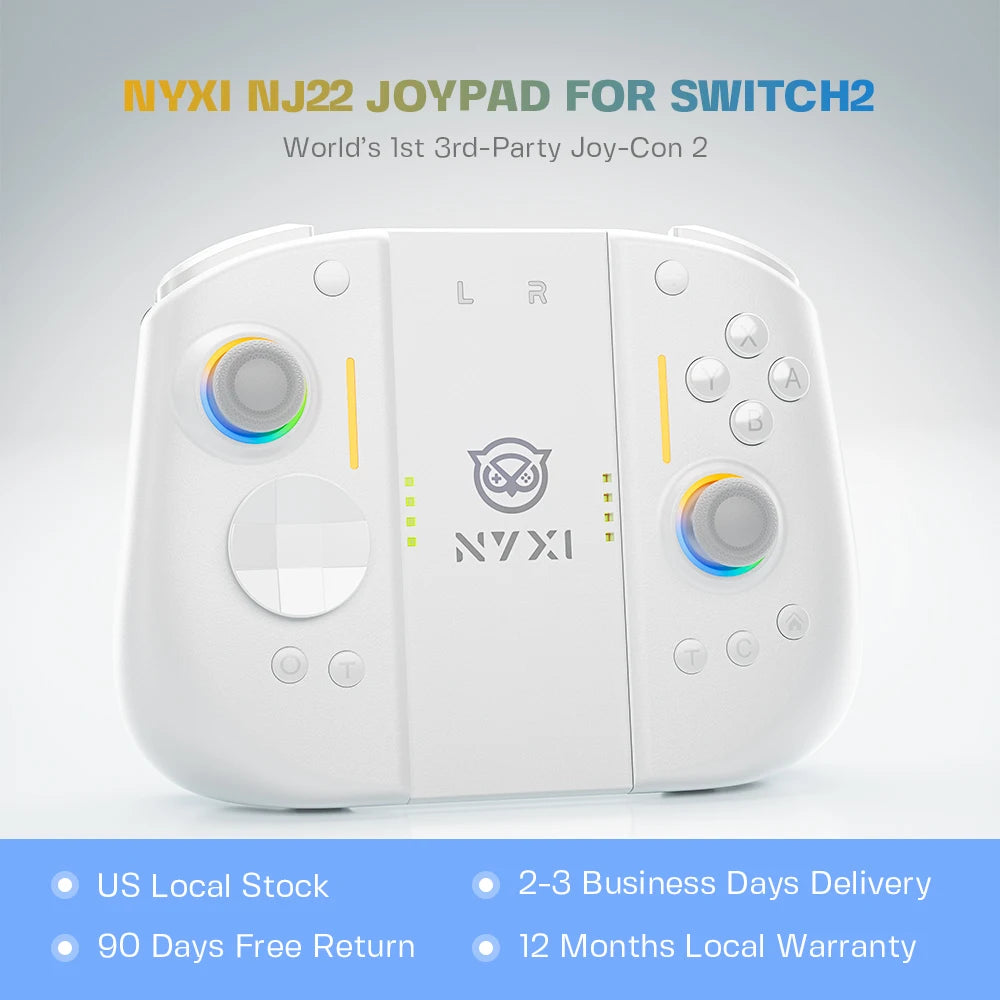Nyxi Hyperion 3 Hall Effect Controller For Switch 2