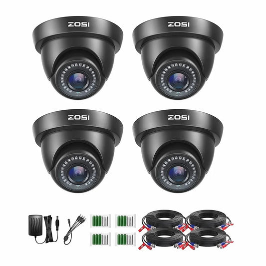 ZOSI 2MP Indoor Outdoor Security Cameras Kit