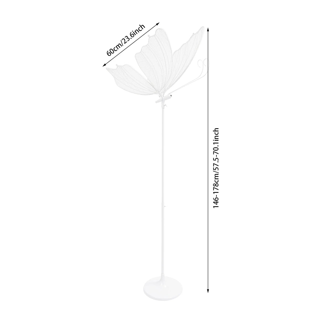 Romantic Butterfly LED Floor Lamp For Home Decor