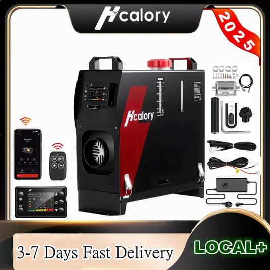 Hcalory 8KW Diesel Auxiliary Heater Bluetooth App Control