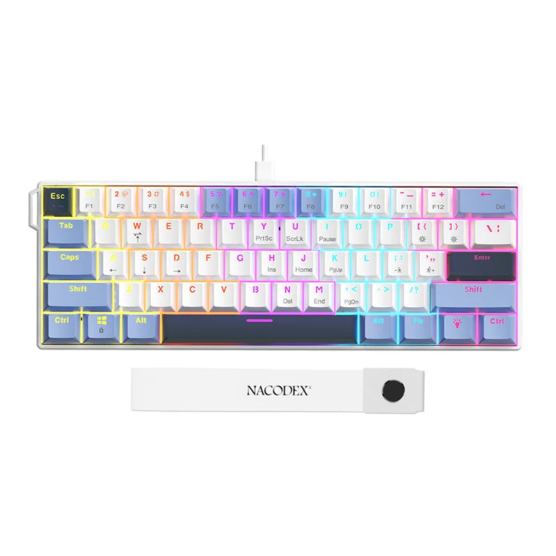 Ajazz NK61 RGB Wired Mechanical Keyboard 61 Keys