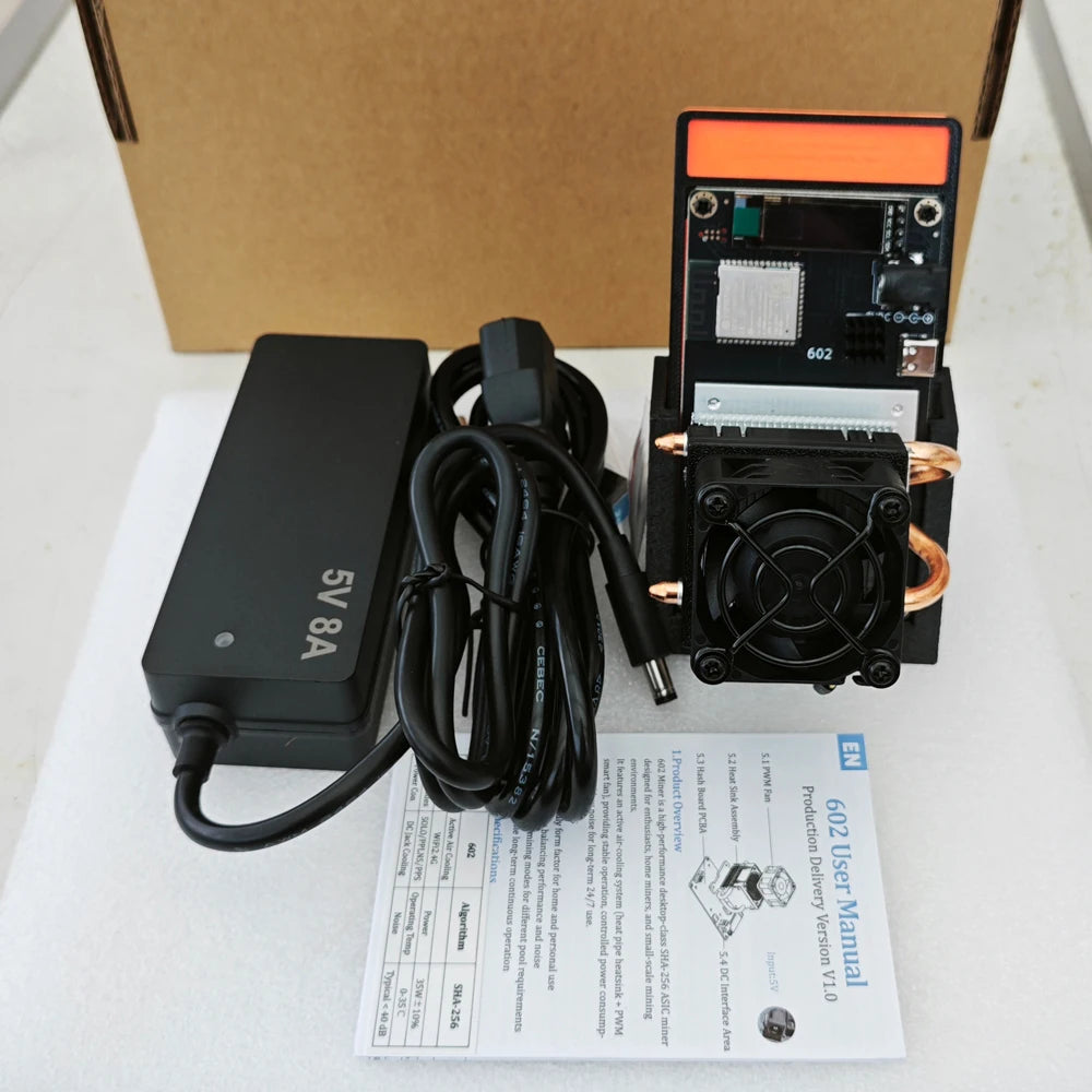 Bitaxe Gamma 602 Bitcoin Mining Device