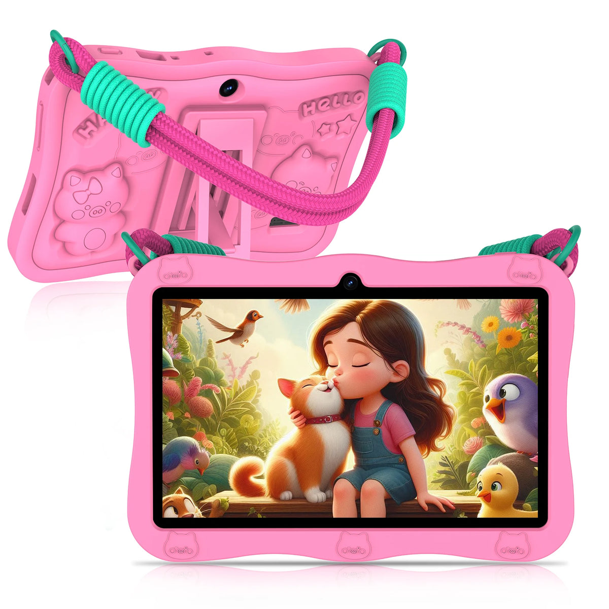 PRITOM Kids Tablet With Parental Controls and iWawa Apps