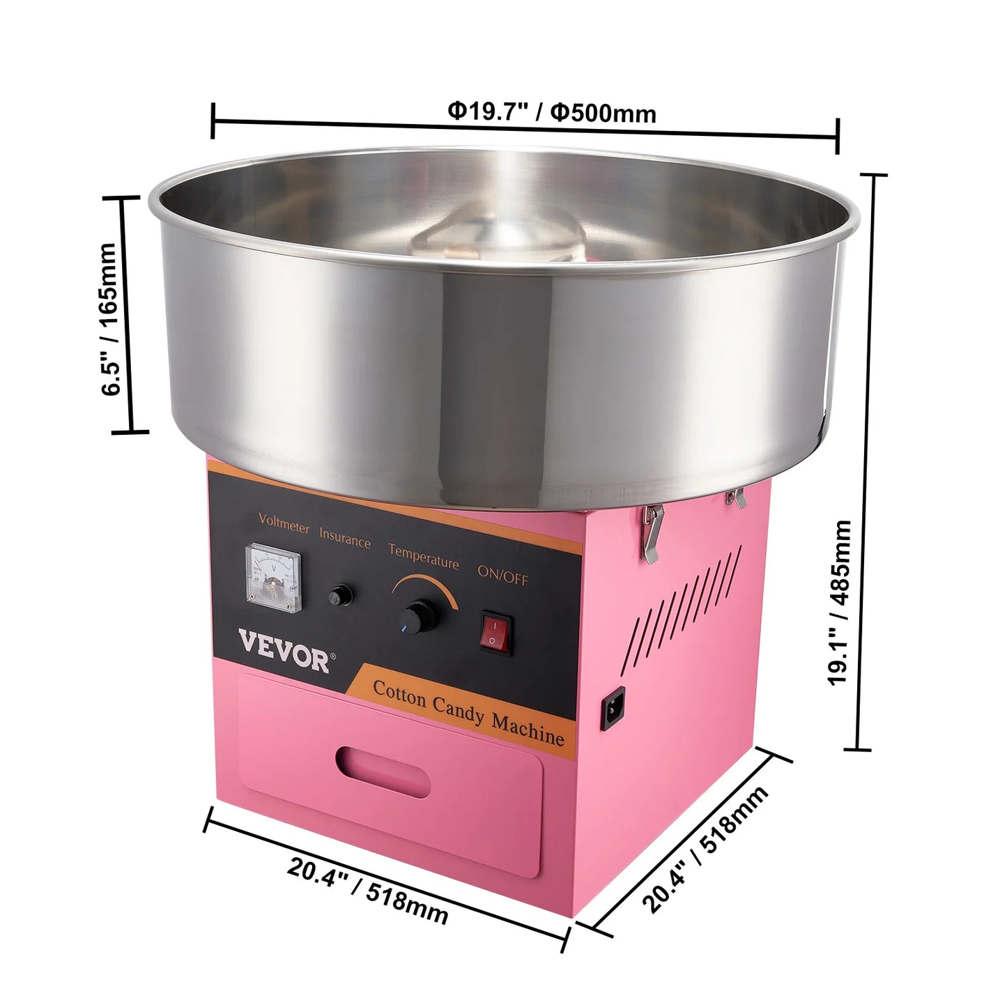 Succebuy Electric Cotton Candy Machine Floss Maker