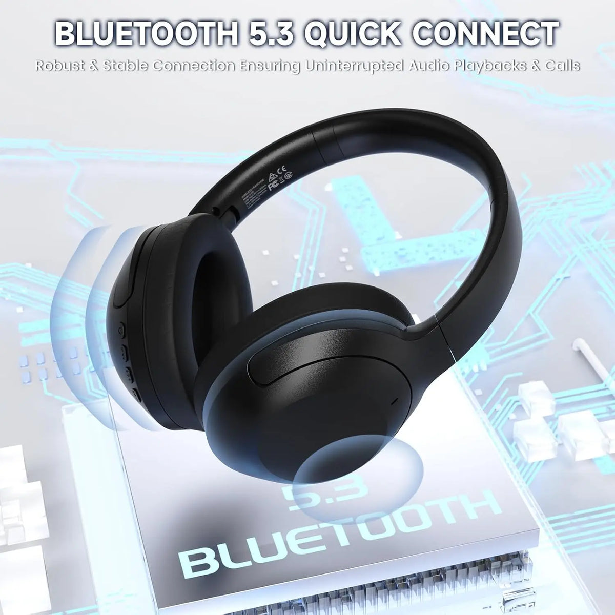Attack Shark G300 Wireless Bluetooth Over Ear Headsets