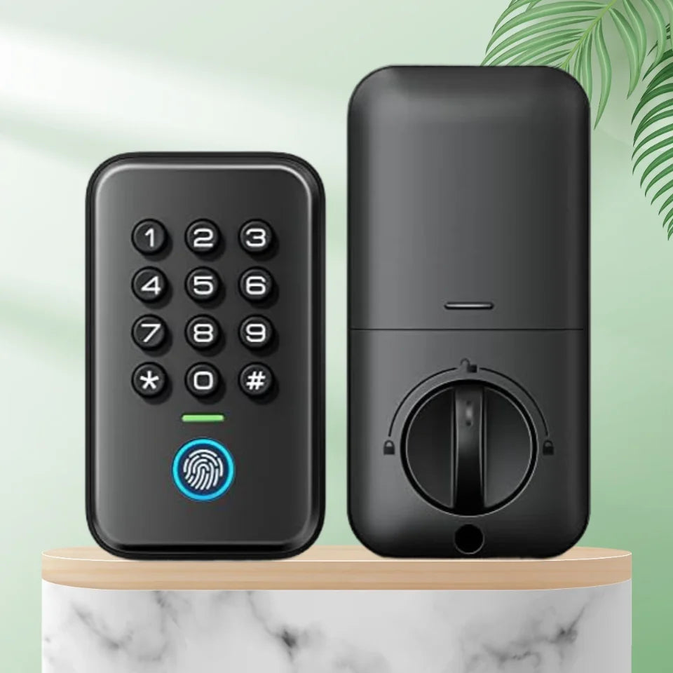 Veise Fingerprint Keypad Door Lock With Keyless Entry