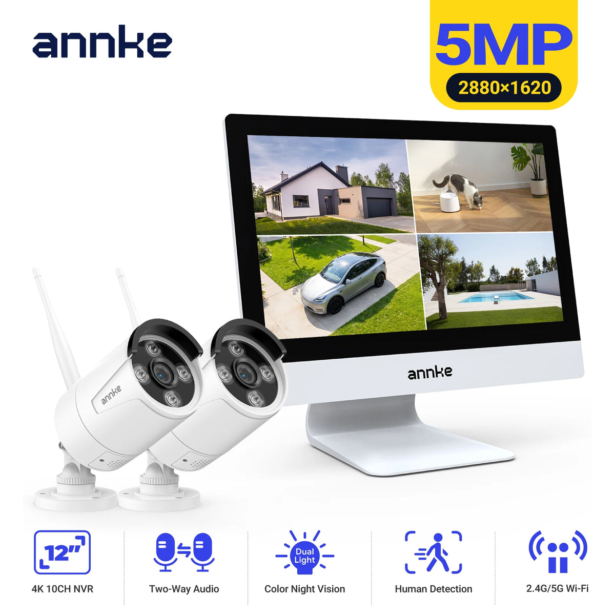 Annke Wireless Security Camera System