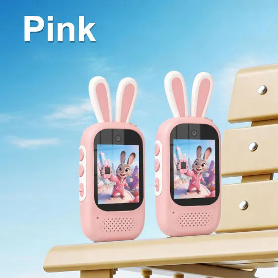 Rechargeable Kids Video Walkie Talkies Camping Set