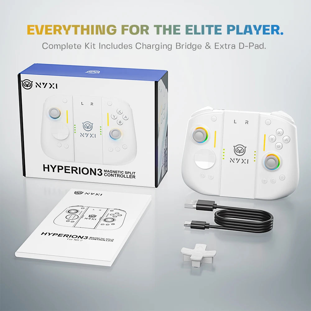Nyxi Hyperion 3 Hall Effect Controller For Nintendo Switch
