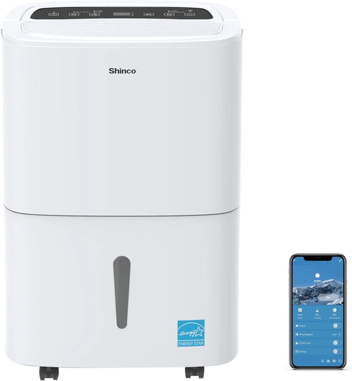 Shinco 120 Pint Energy Star Dehumidifier