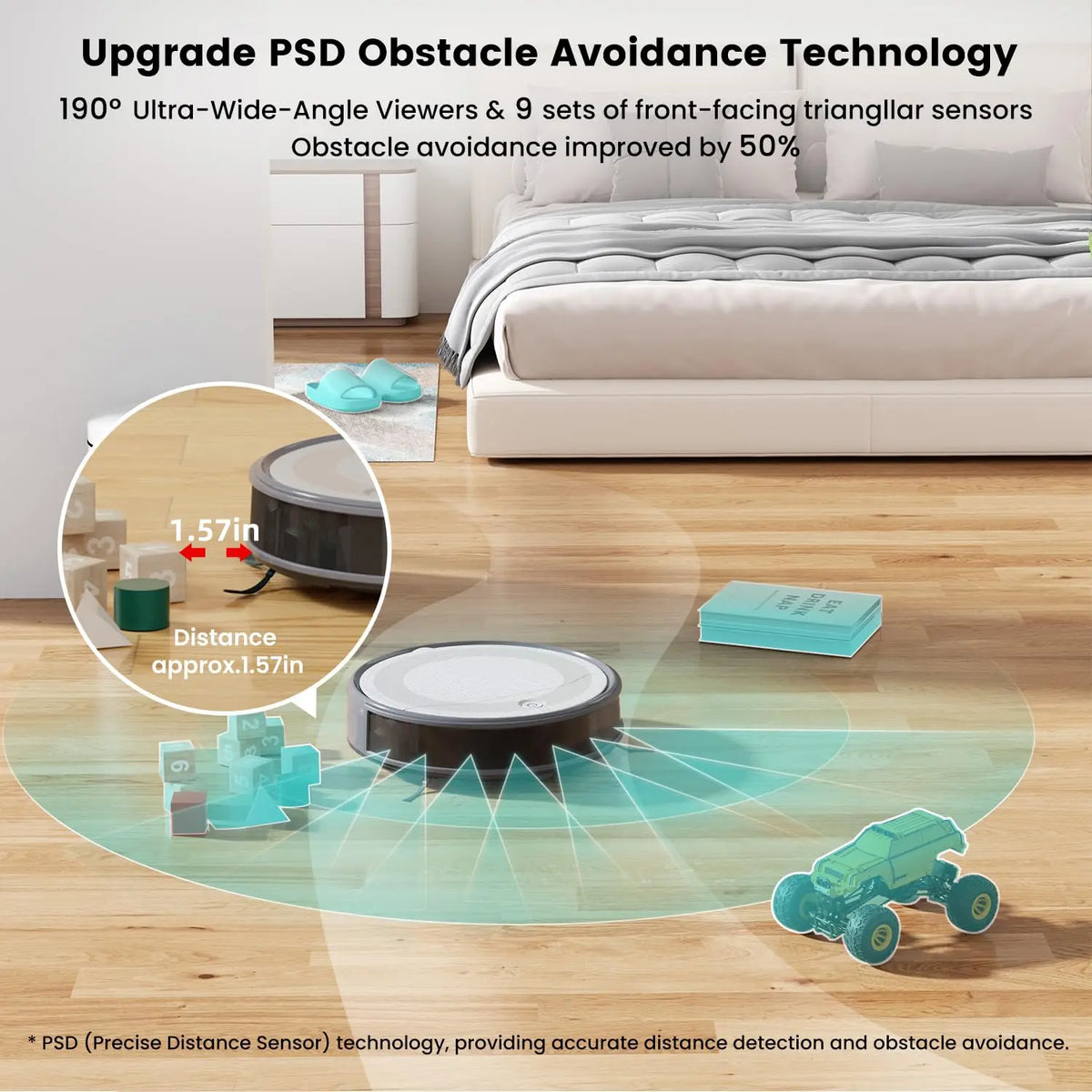 Lefant M310 Robot Vacuum Cleaner With Smart Control