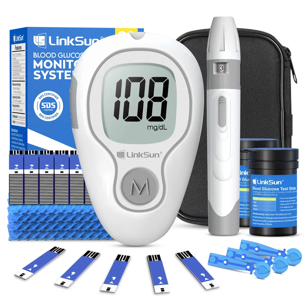 Linksun Blood Glucose Monitor G-425-1 Diabetes Kit