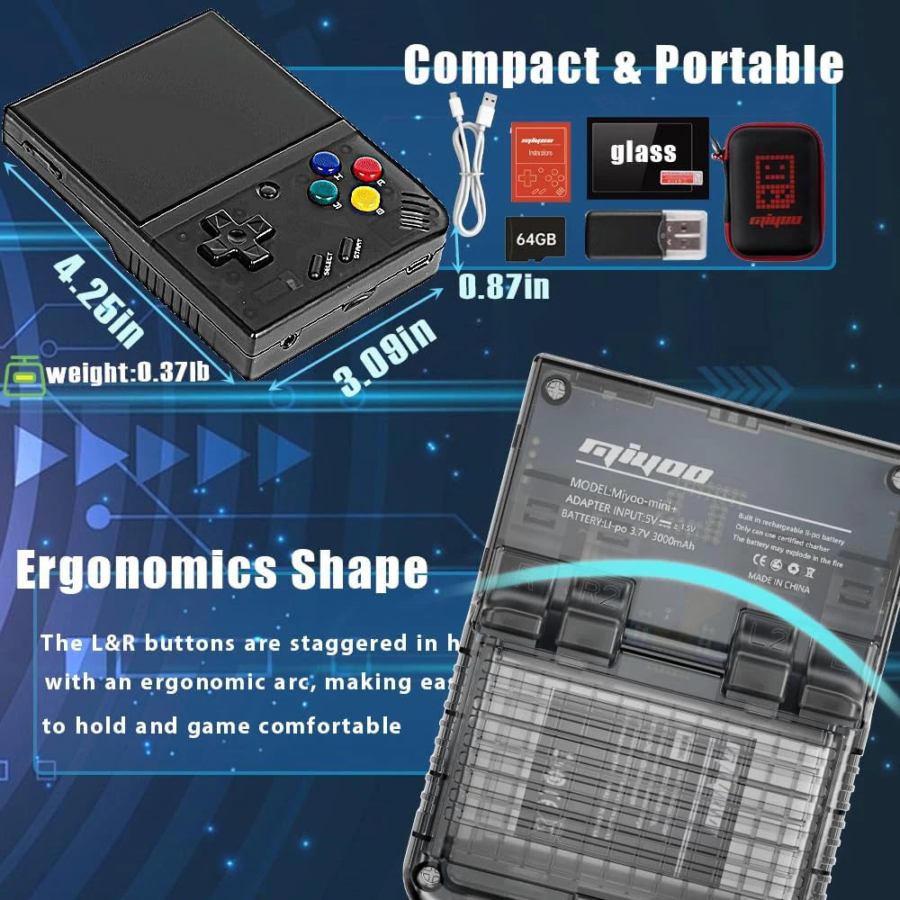 Miyoo Mini Plus Retro Handheld Game Console