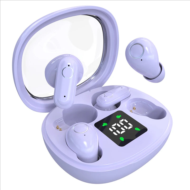 SHUKE Mini Noise Canceling Wireless Bluetooth Earbuds