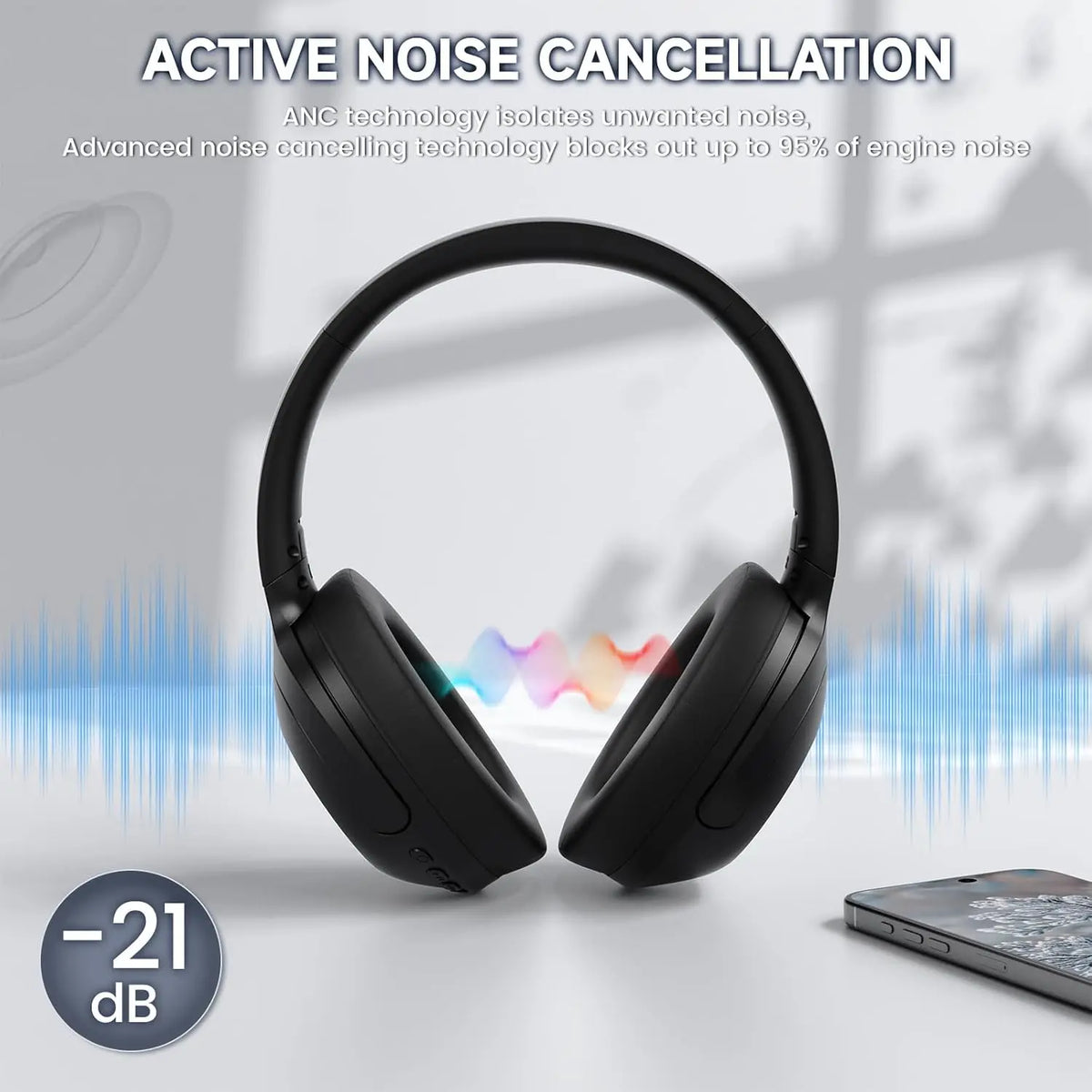 Attack Shark G300 Wireless Bluetooth Over Ear Headphones