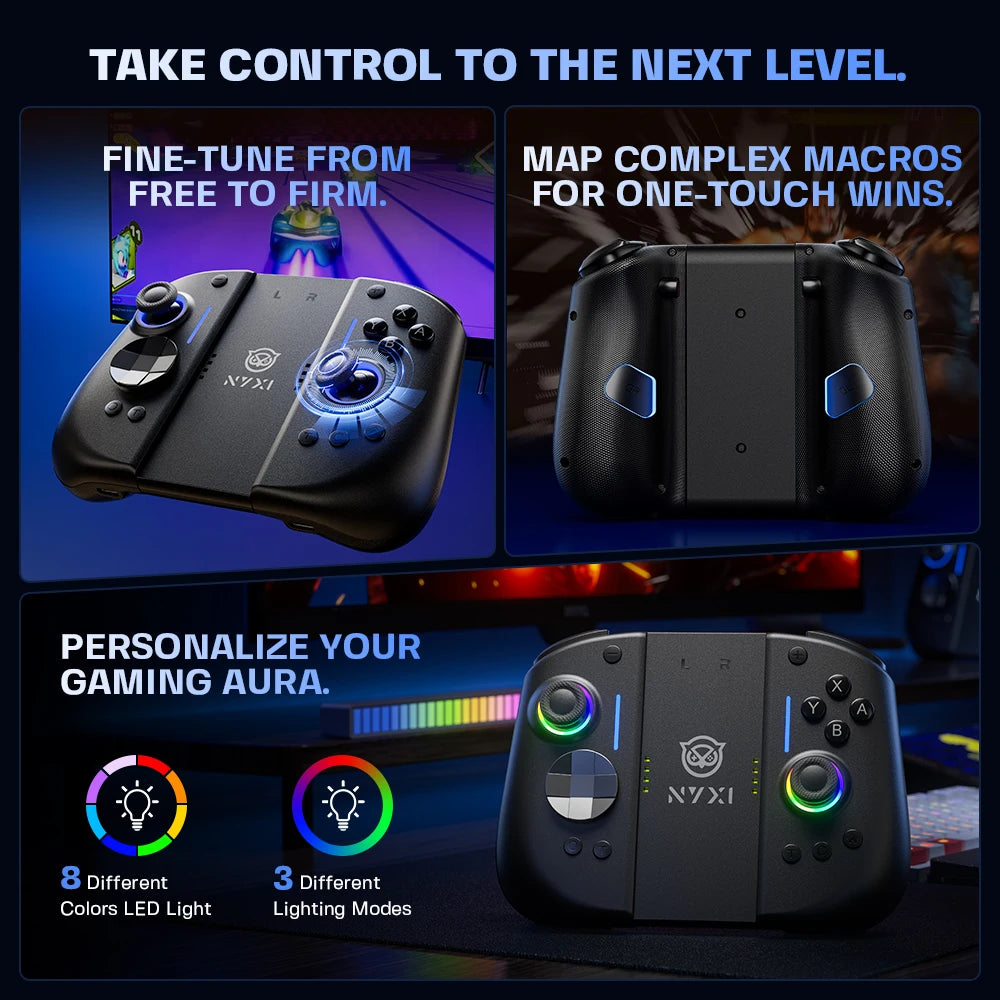 NYXI Magnetic Modular Game Controller for Nintendo Switch