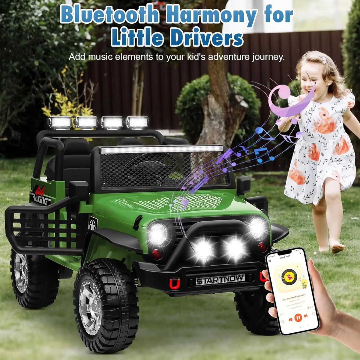 Joyracer Kids Two Seater Electric Ride On Truck