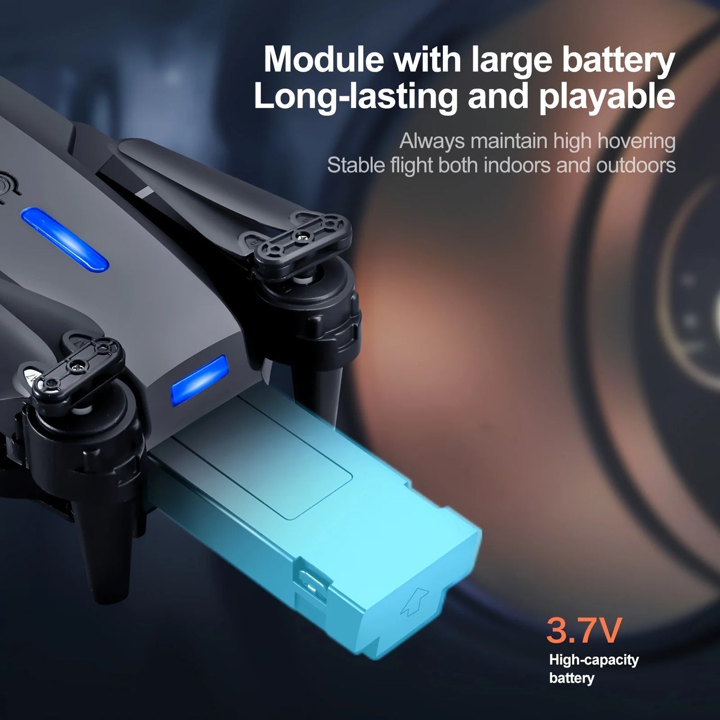 E88Pro Max Foldable Drone With Dual Cameras