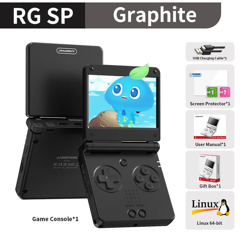 Anbernic RGSP Flip Retro Handheld Game Console