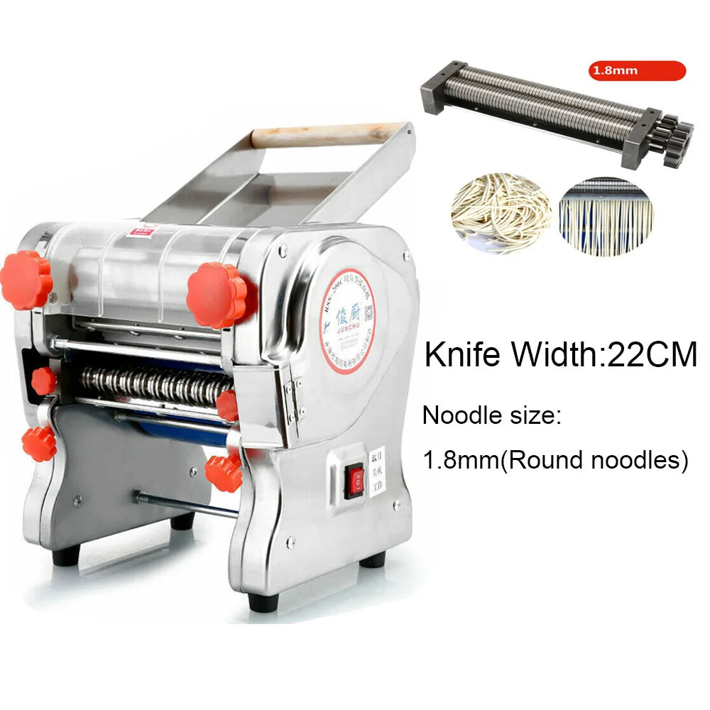 Electric Pasta Maker 550W Stainless Steel Noodle Machine